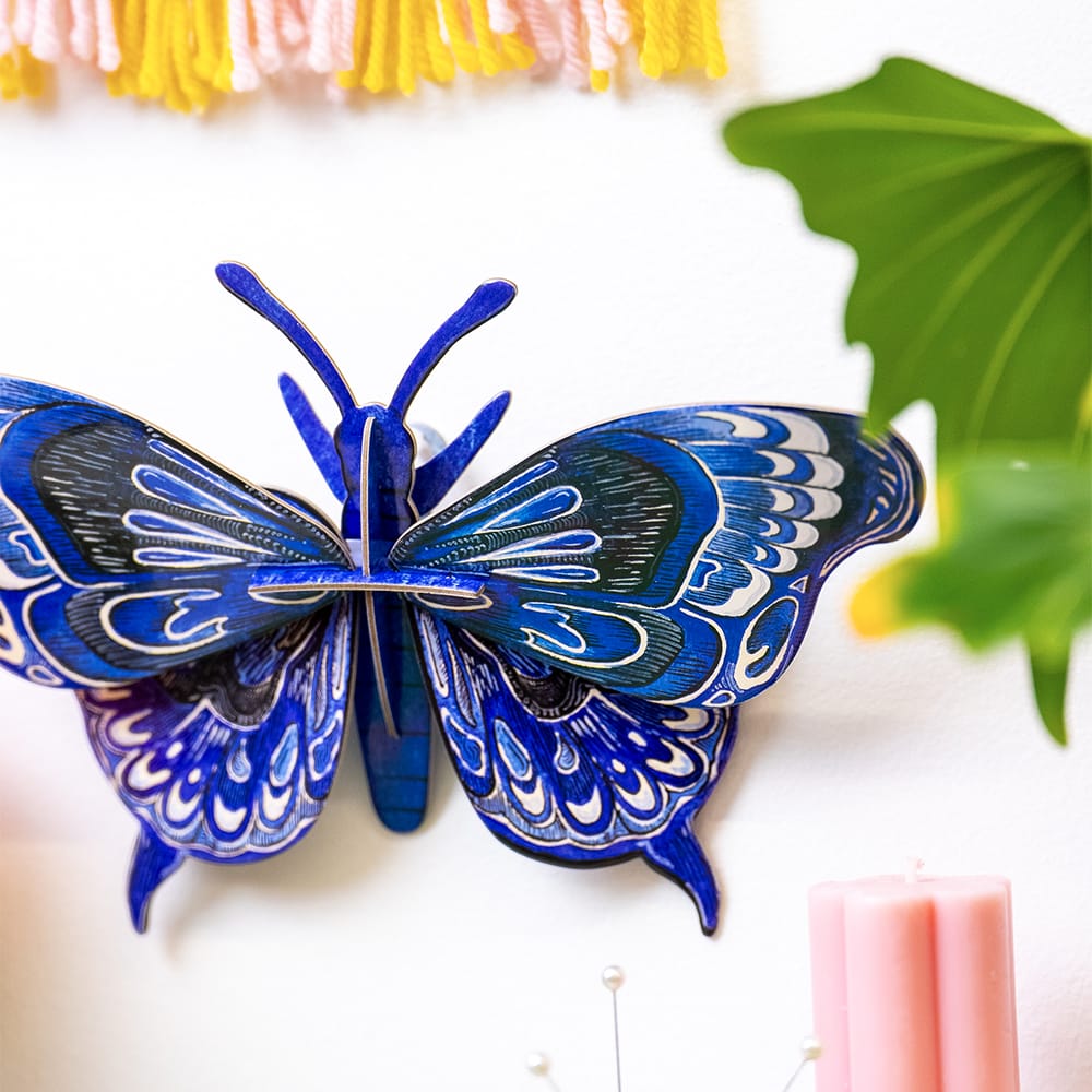 Craft Club AZURE GRAND BUTTERFLY - Paper Craft 3D Puzzle Kit