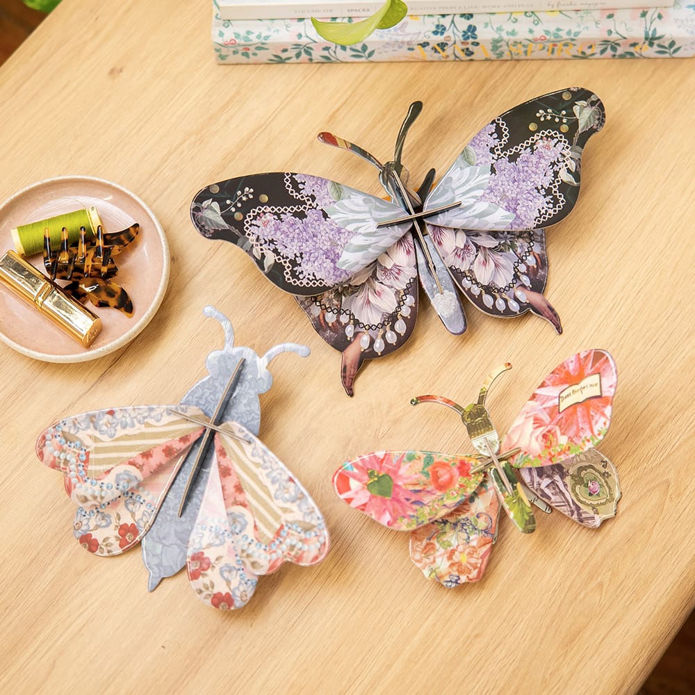 Craft Club BRONTE GRAND BUTTERFLY - Paper Craft 3D Puzzle Kit