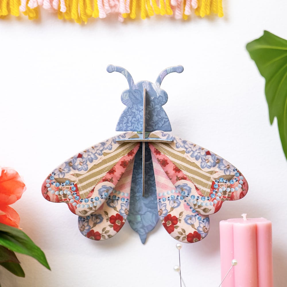 Craft Club MARIE MIDI MOTH - Paper Craft 3D Puzzle Kit