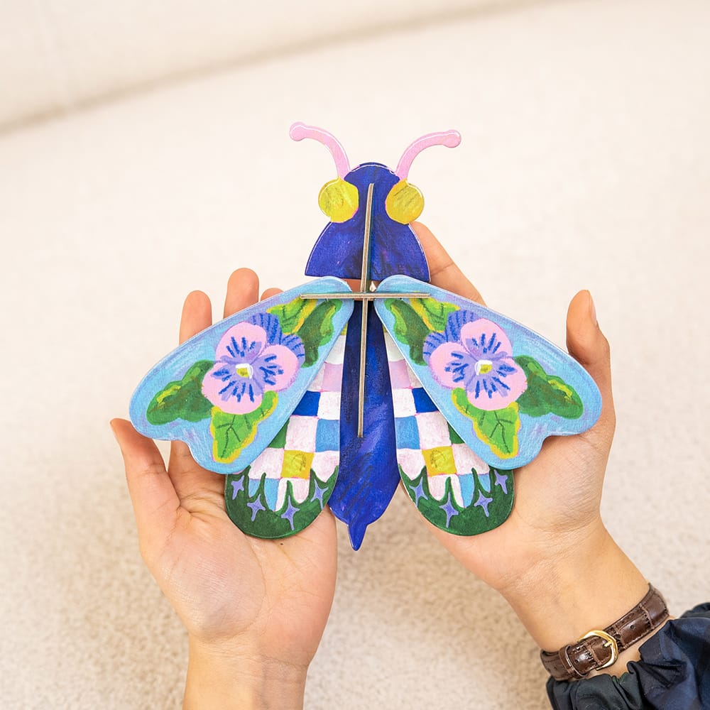Craft Club MIDSUMMER MIDI MOTH - Paper Craft 3D Puzzle Kit