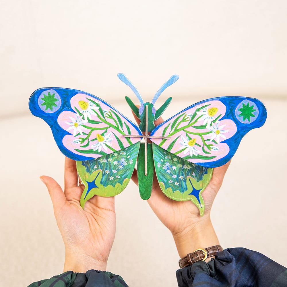 Craft Club TWILIGHT GRAND BUTTERFLY - Paper Craft 3D Puzzle Kit