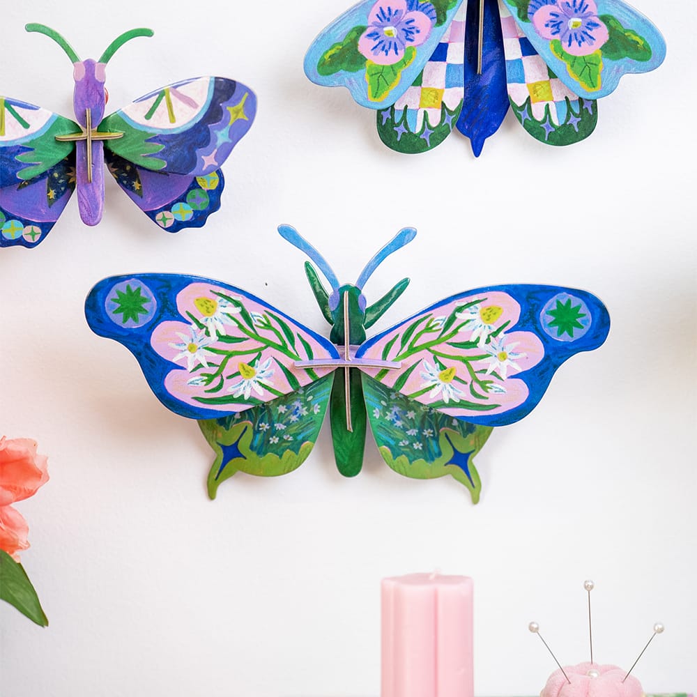 Craft Club TWILIGHT GRAND BUTTERFLY - Paper Craft 3D Puzzle Kit