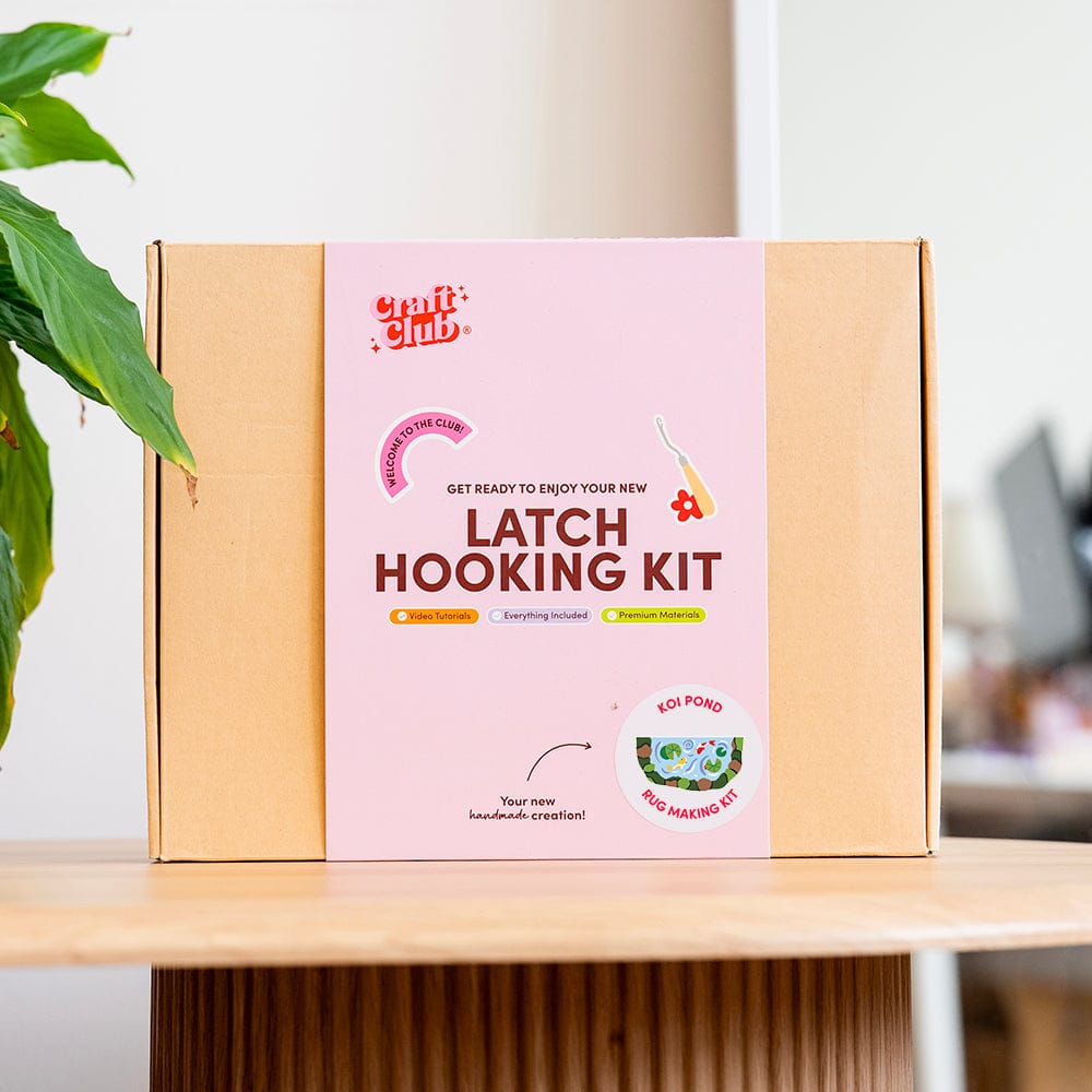 Craft Club KOI POND - XL Mirror Rug Making Kit