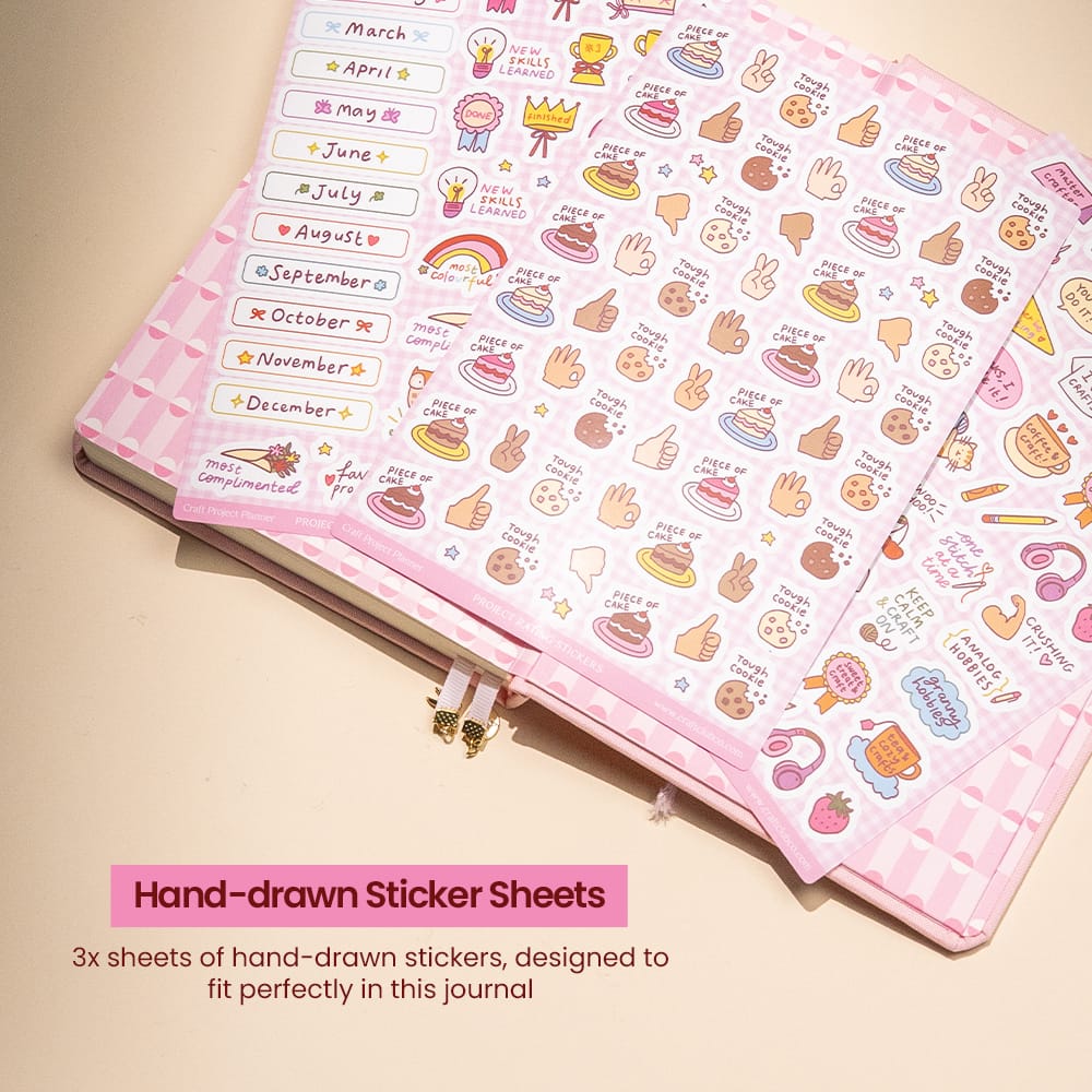Craft Club BLOSSOM PINK - Craft Project Planner