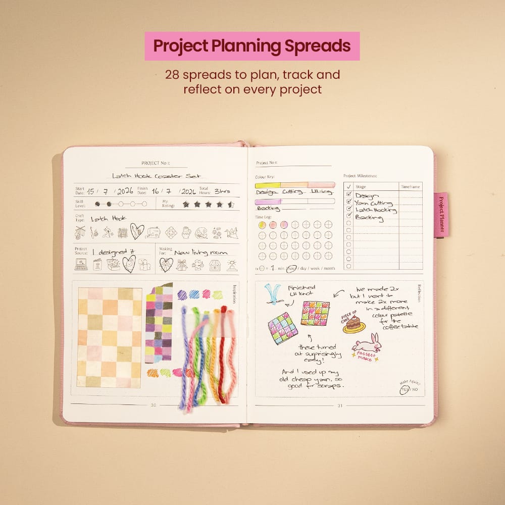 Craft Club BLOSSOM PINK - Craft Project Planner