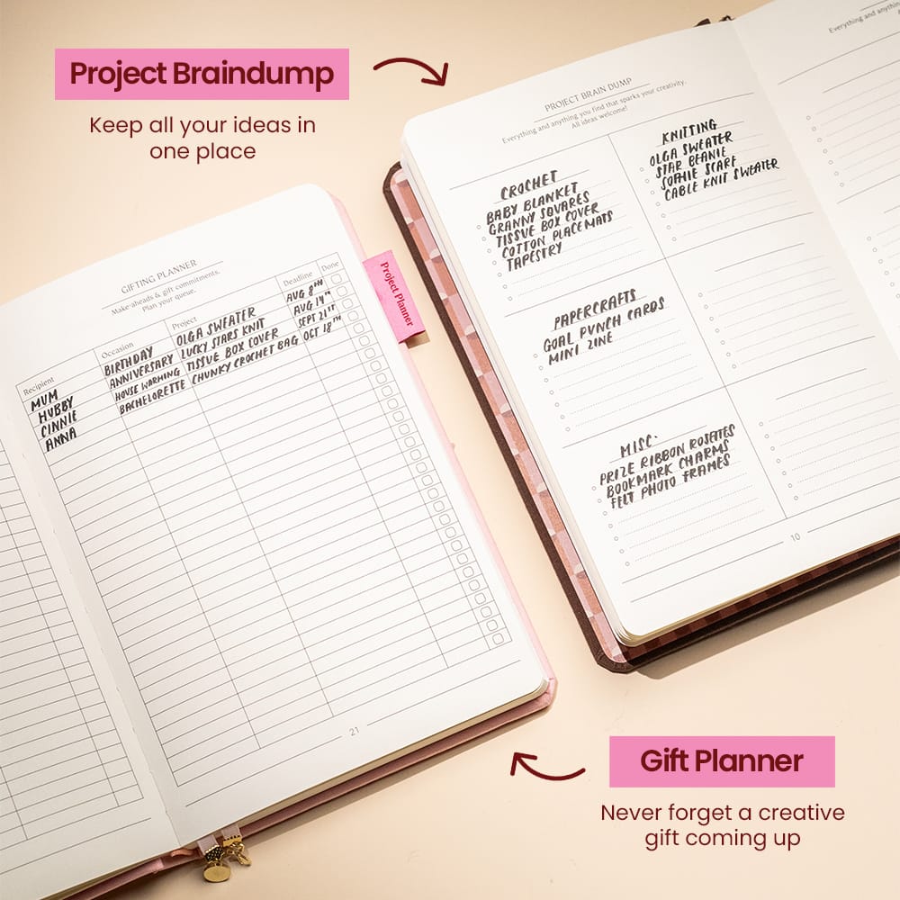Craft Club CHOCOLATE BROWN - Craft Project Planner