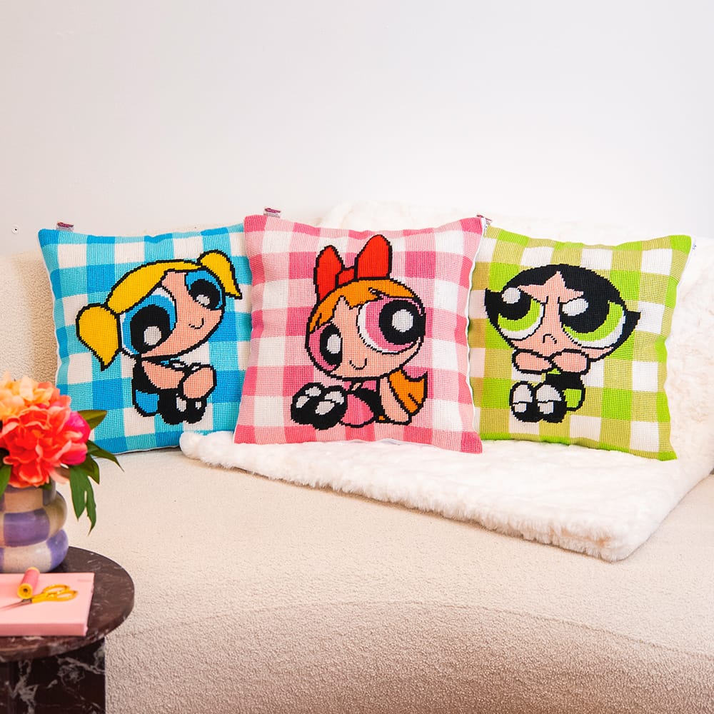 Craft Club BLOSSOM - Tapestry Needlepoint Cushion Kit
