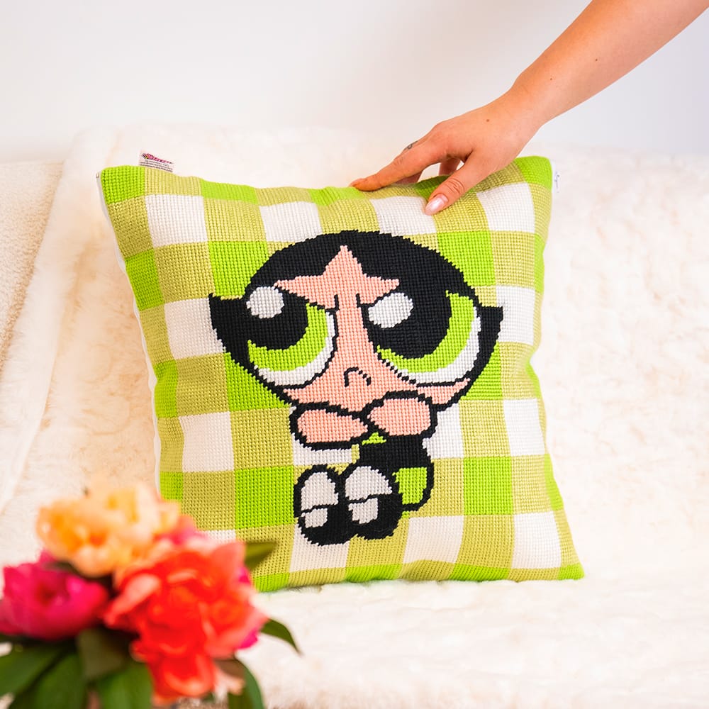 Craft Club BUTTERCUP - Tapestry Needlepoint Cushion Kit