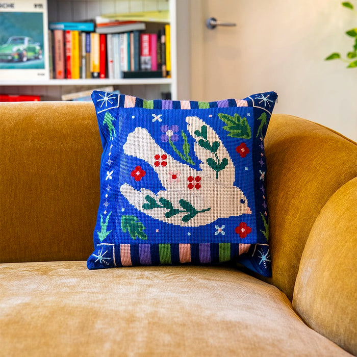 Craft Club DARLING DOVE - Tapestry Needlepoint Cushion Kit