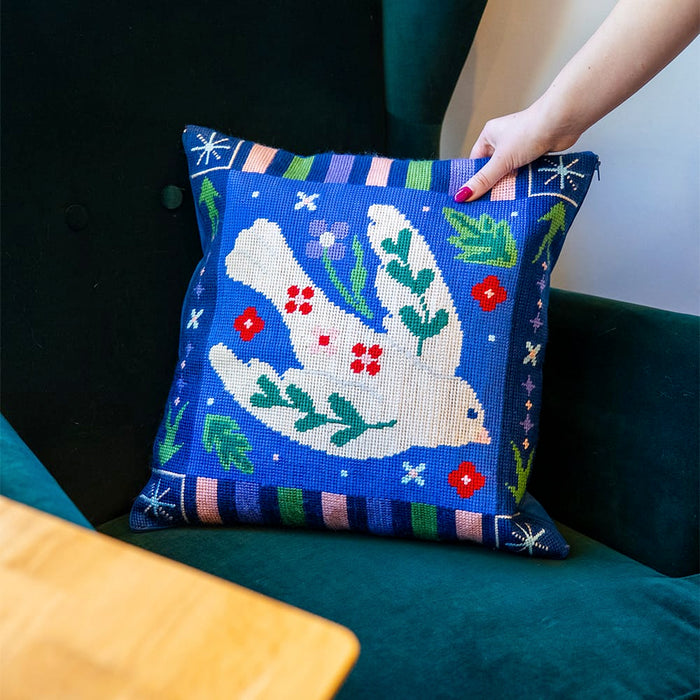Craft Club DARLING DOVE - Tapestry Needlepoint Cushion Kit