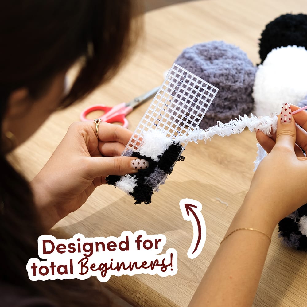 Craft Club Chocolate Pinstripe - Woven Tote Bag Kit