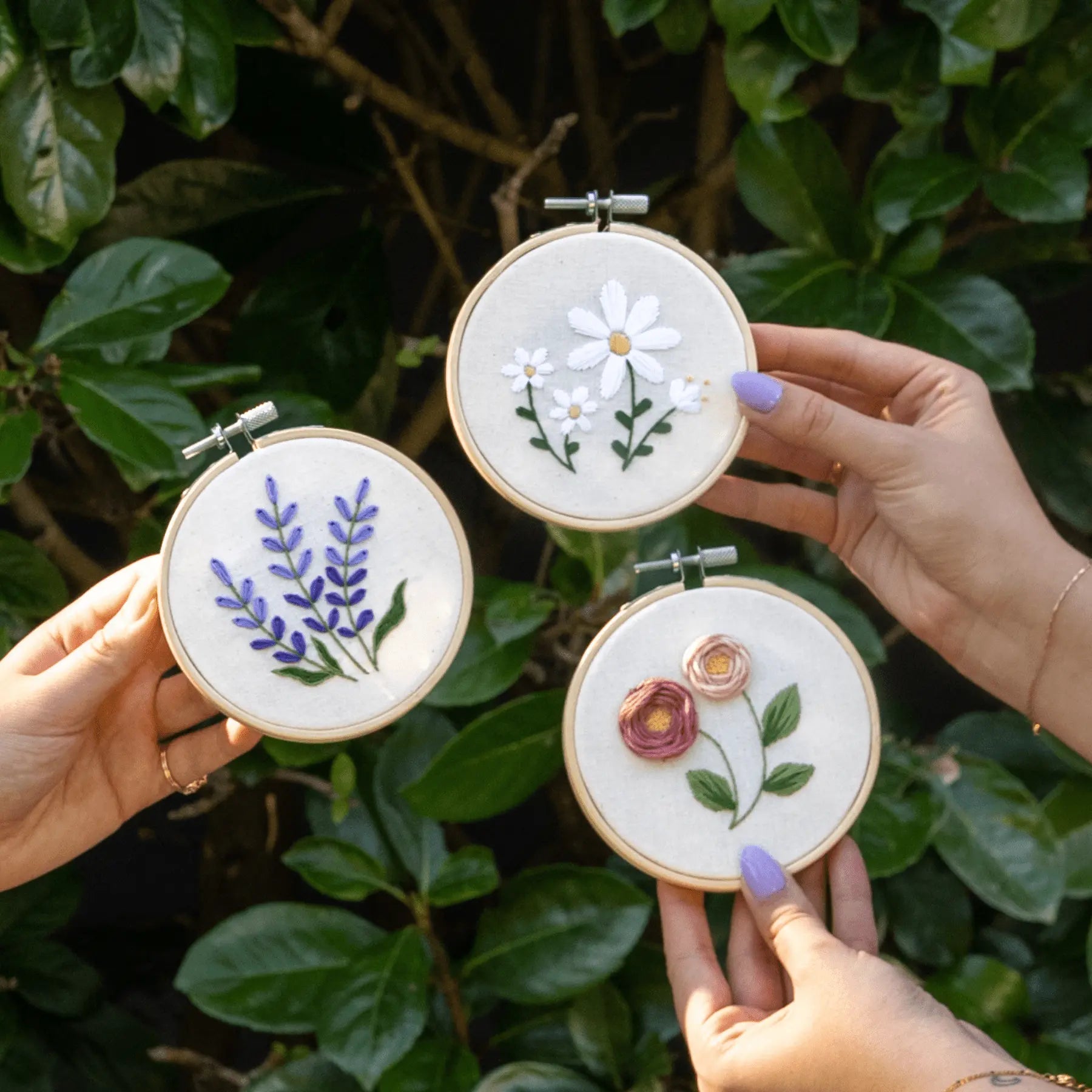 Craft Club Co Australia FLORAL MINIS Embroidery Kit