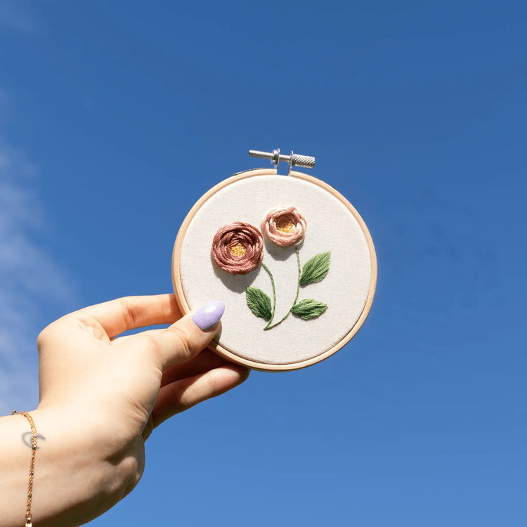 Craft Club Co Australia FLORAL MINIS Embroidery Kit