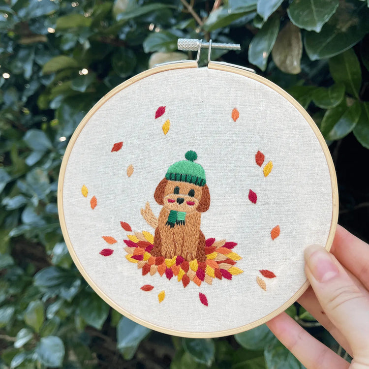 Craft Club Co Australia RUFF & TUMBLE Embroidery Kit