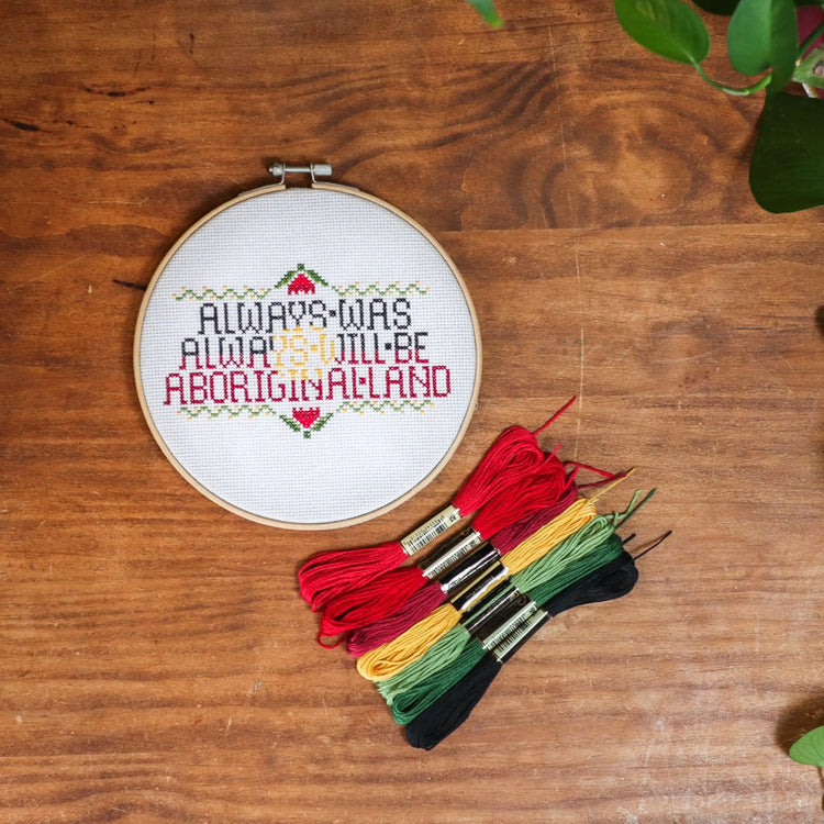 Craft Club Co ALWAYS WAS, ALWAYS WILL BE Cross Stitch Kit