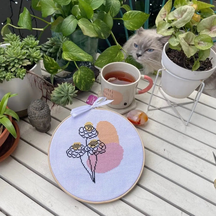 Craft Club Co BLOOM Cross Stitch Kit