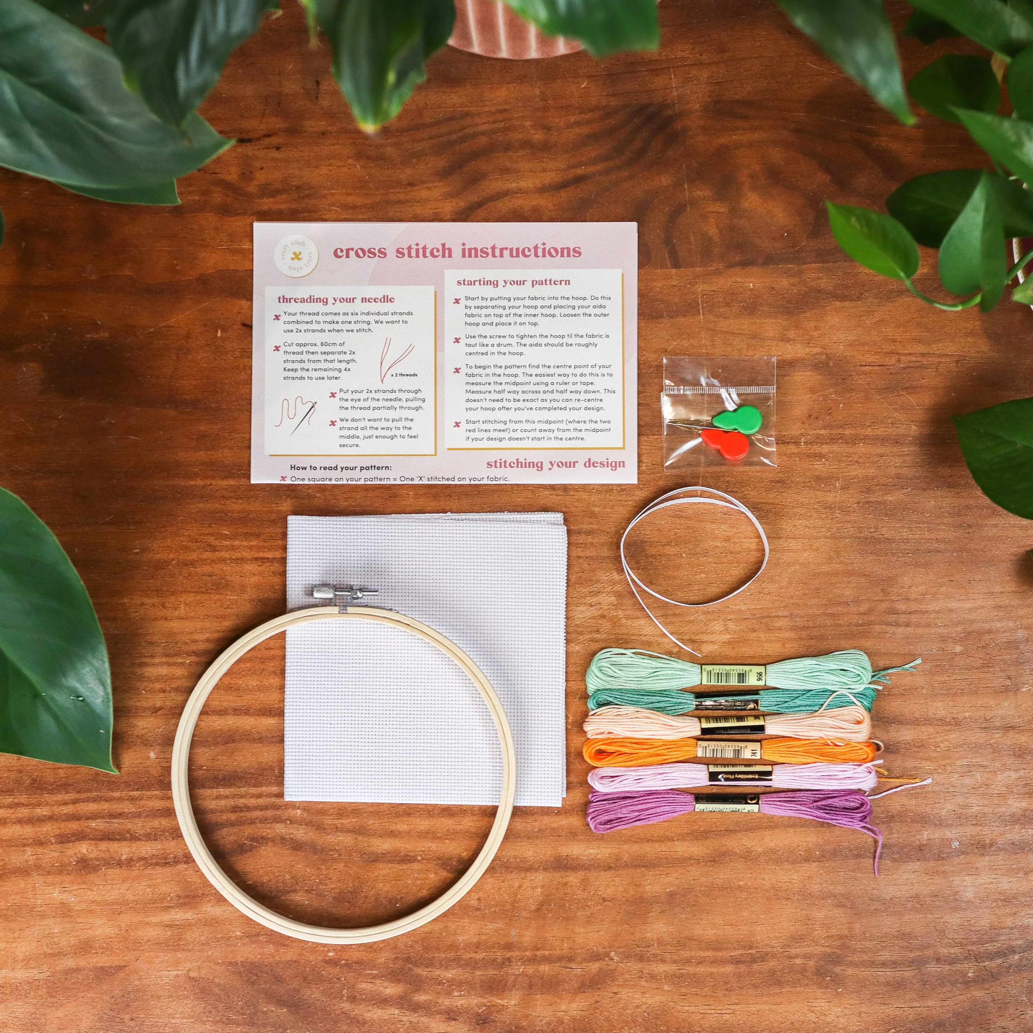 Craft Club Co MELON MOMENT Cross Stitch Kit