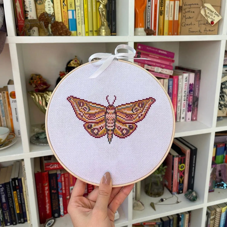 Craft Club Co MOTH Cross Stitch Kit
