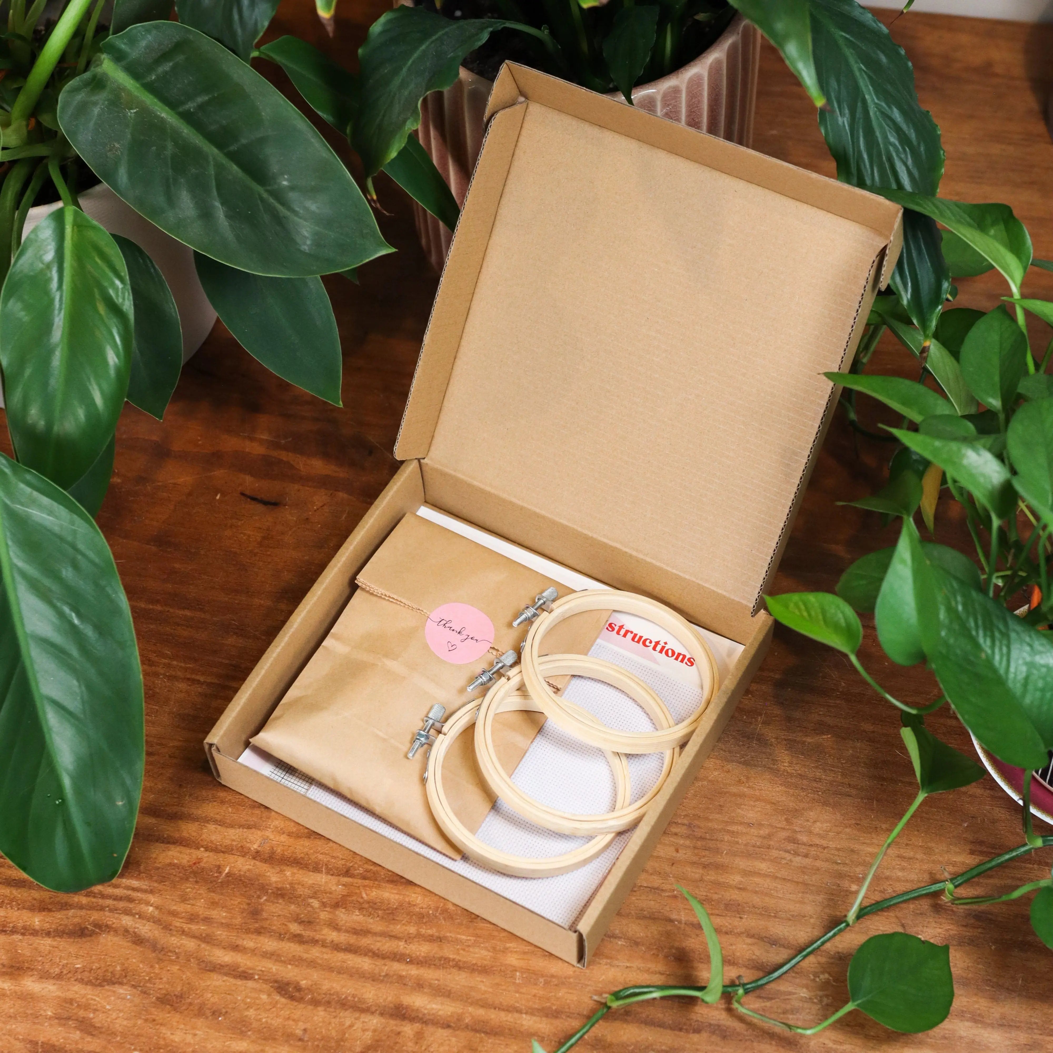 Craft Club Co POT PLANT MINIS Cross Stitch Kit