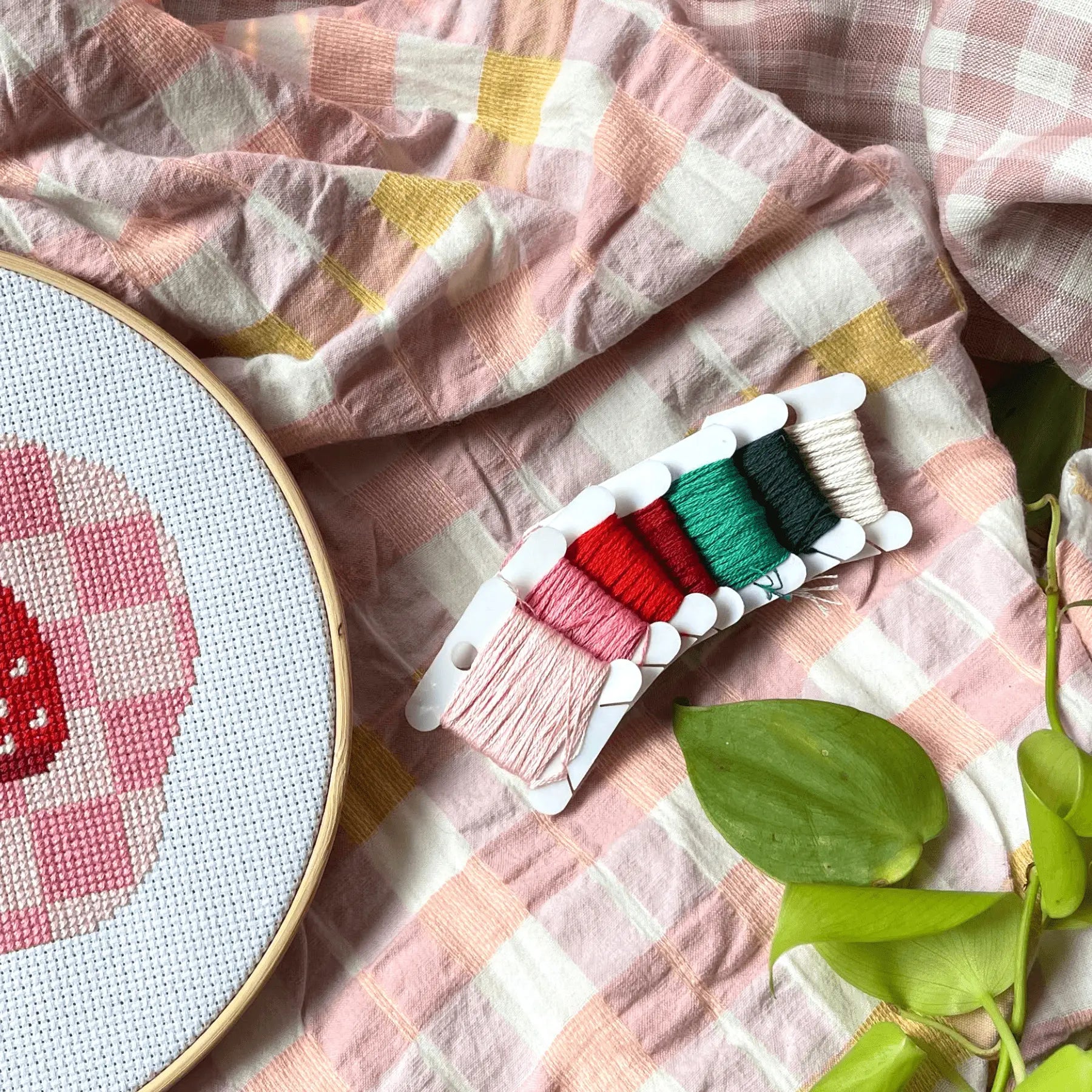 Craft Club Co STRAWBERRY SUMMER Cross Stitch Kit