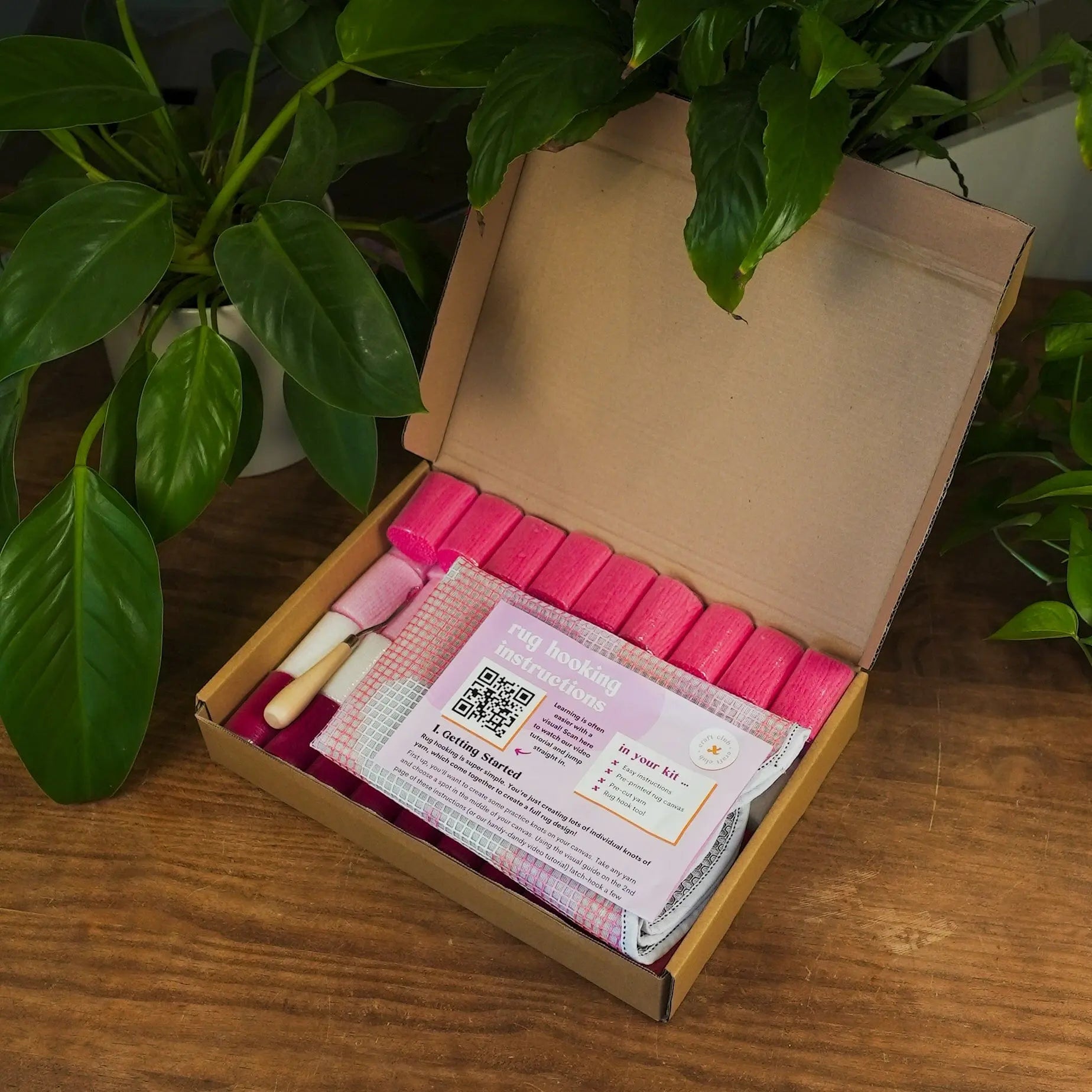 Craft Club Co MALIBU Rug Making Kit