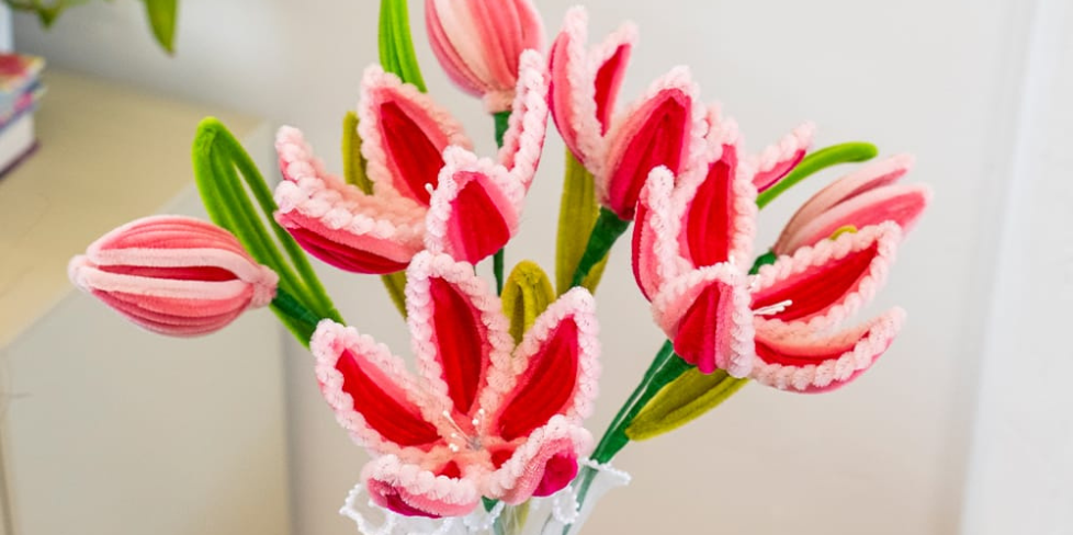stargazer lilies bouquet