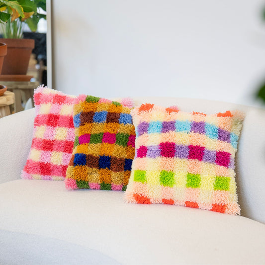 Latch Hook Cushion Kits
