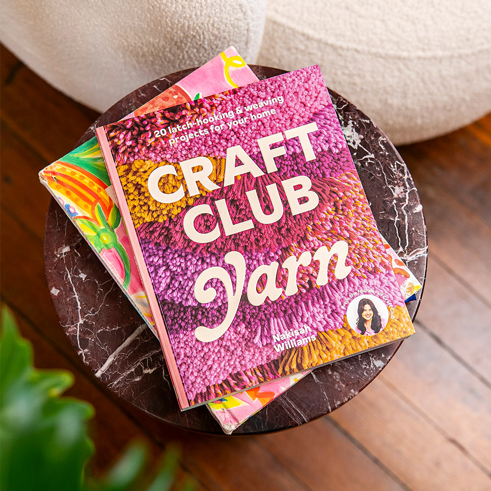 Craft Club Yarn: 20 Latch-Hooking & Weaving Projects for Your Home