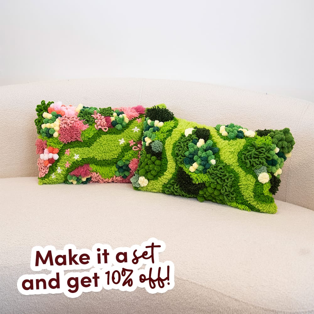 Craft Club Dreamy Duet - Moss Cushion Bundle