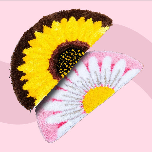 Craft Club FLOWER FIELD - XL Mirror Rug Bundle