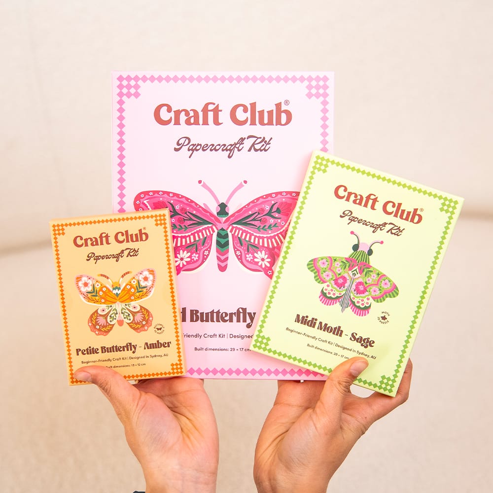 Craft Club SECRET GARDEN - Paper Craft Bundle