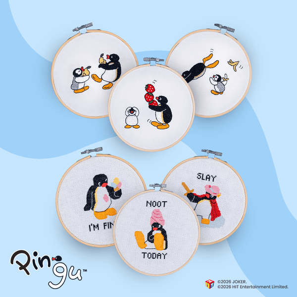 Craft Club The Hoop Duo - Cross Stitch & Embroidery Bundle