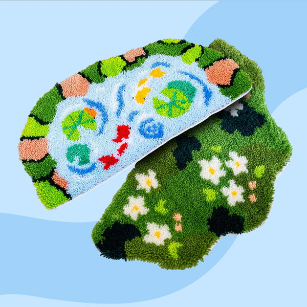 Craft Club WILD GARDEN - XL Mirror Rug Bundle
