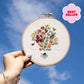 Craft Club Co Australia BUZZING BOUQUET Embroidery Kit