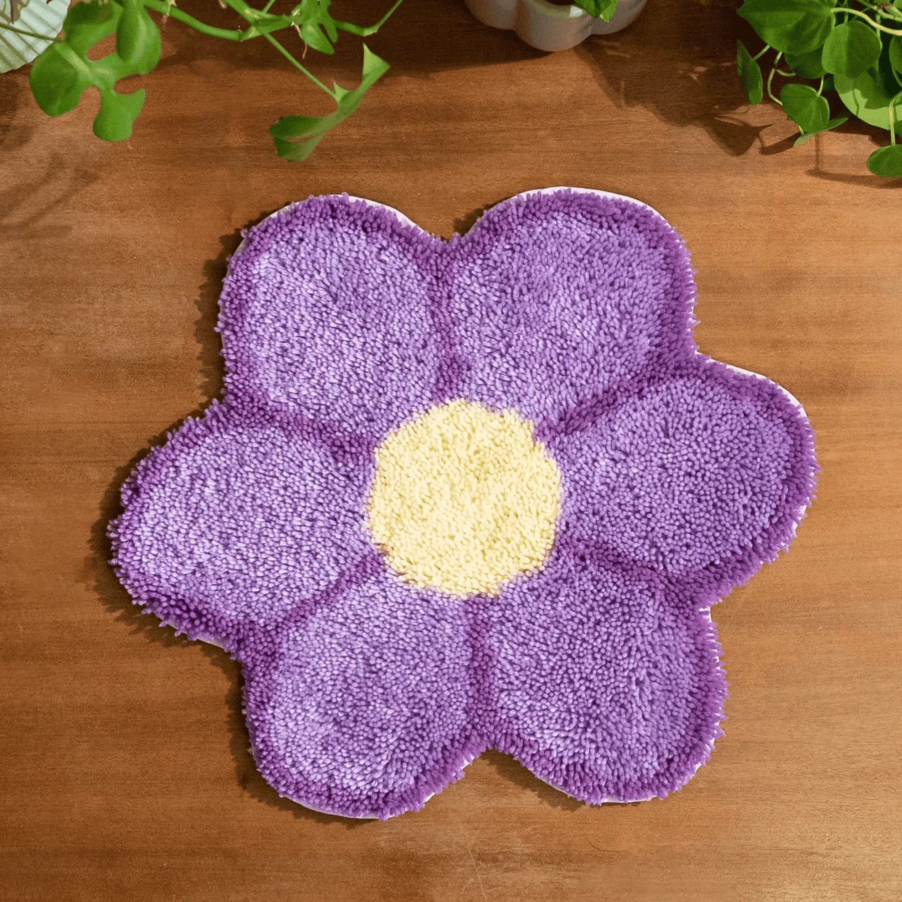 Craft Club Co Australia PURPLE FLOWER POWER - Rug Bundle