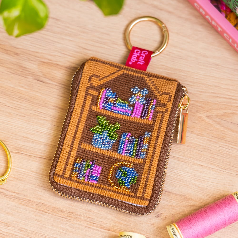 Craft Club Co BOOK NOOK - Beaded Pouch Kit