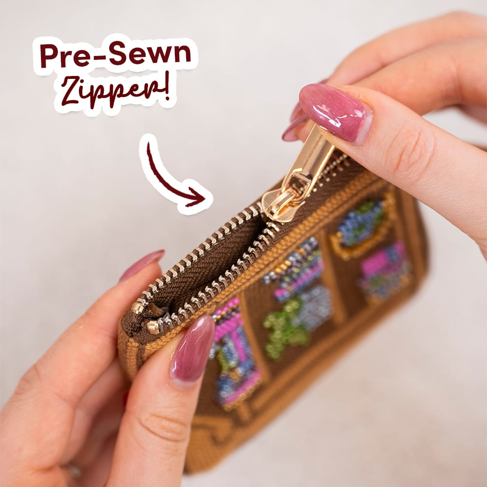 Craft Club Co BOOK NOOK - Beaded Pouch Kit