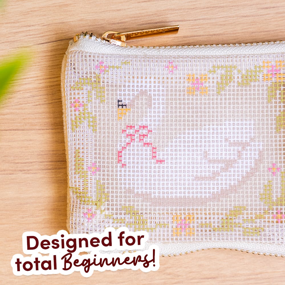 Craft Club Co SERENE SWAN - Beaded Pouch Kit