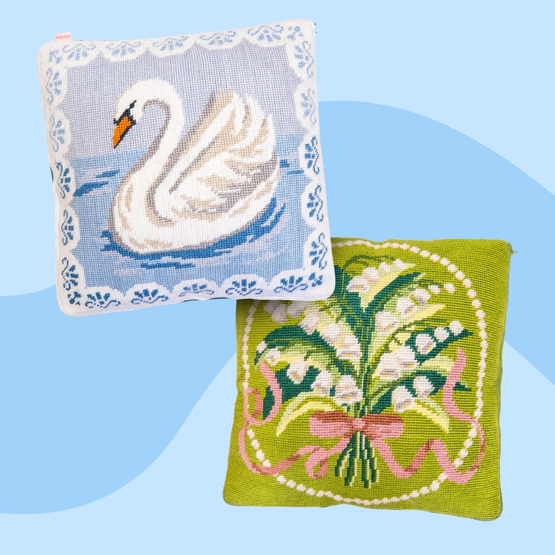 Craft Club Co Lake & Lily - Needlepoint Cushion Bundle