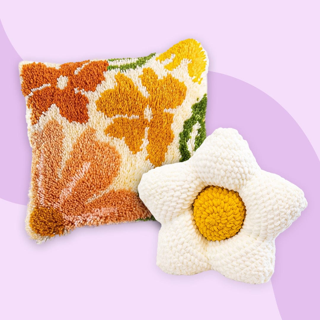 Craft Club Co Bloom Set - Crochet & Latch Hook Bundle