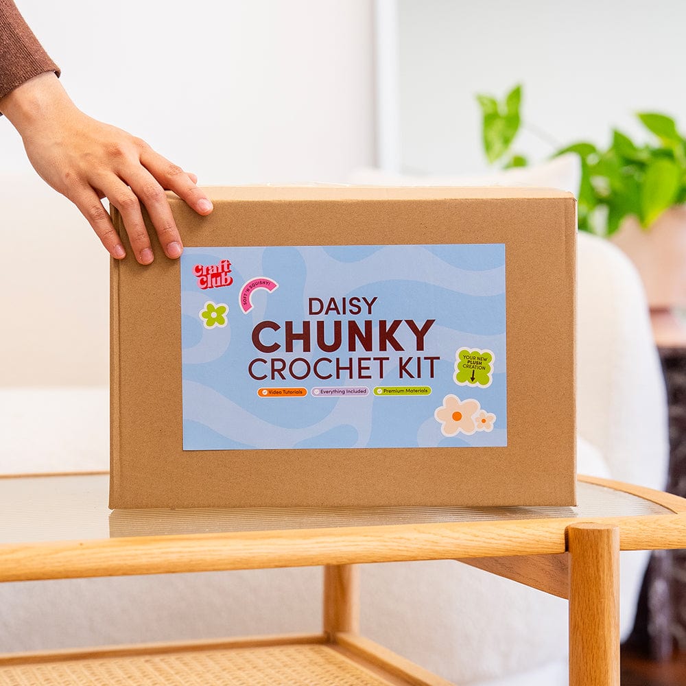 Craft Club Co DAISY Chunky Crochet Kit
