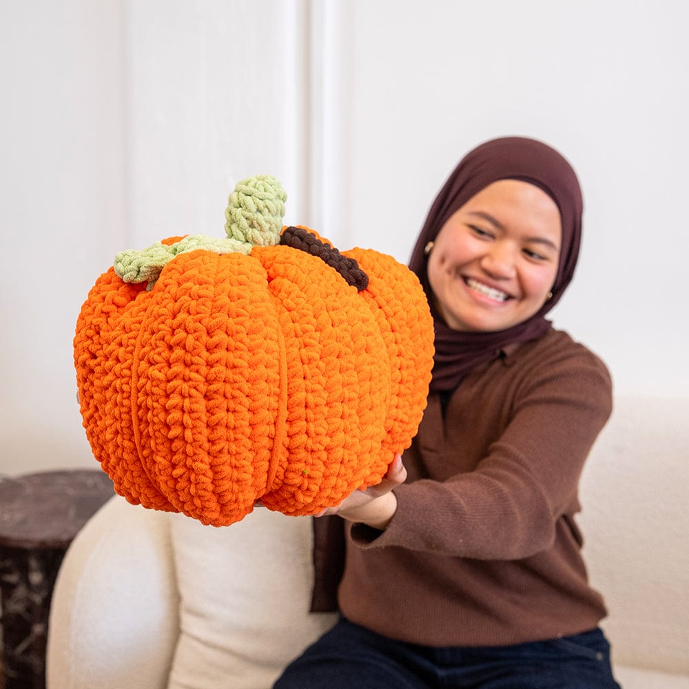 Craft Club Co PUMPKIN Chunky Crochet Kit