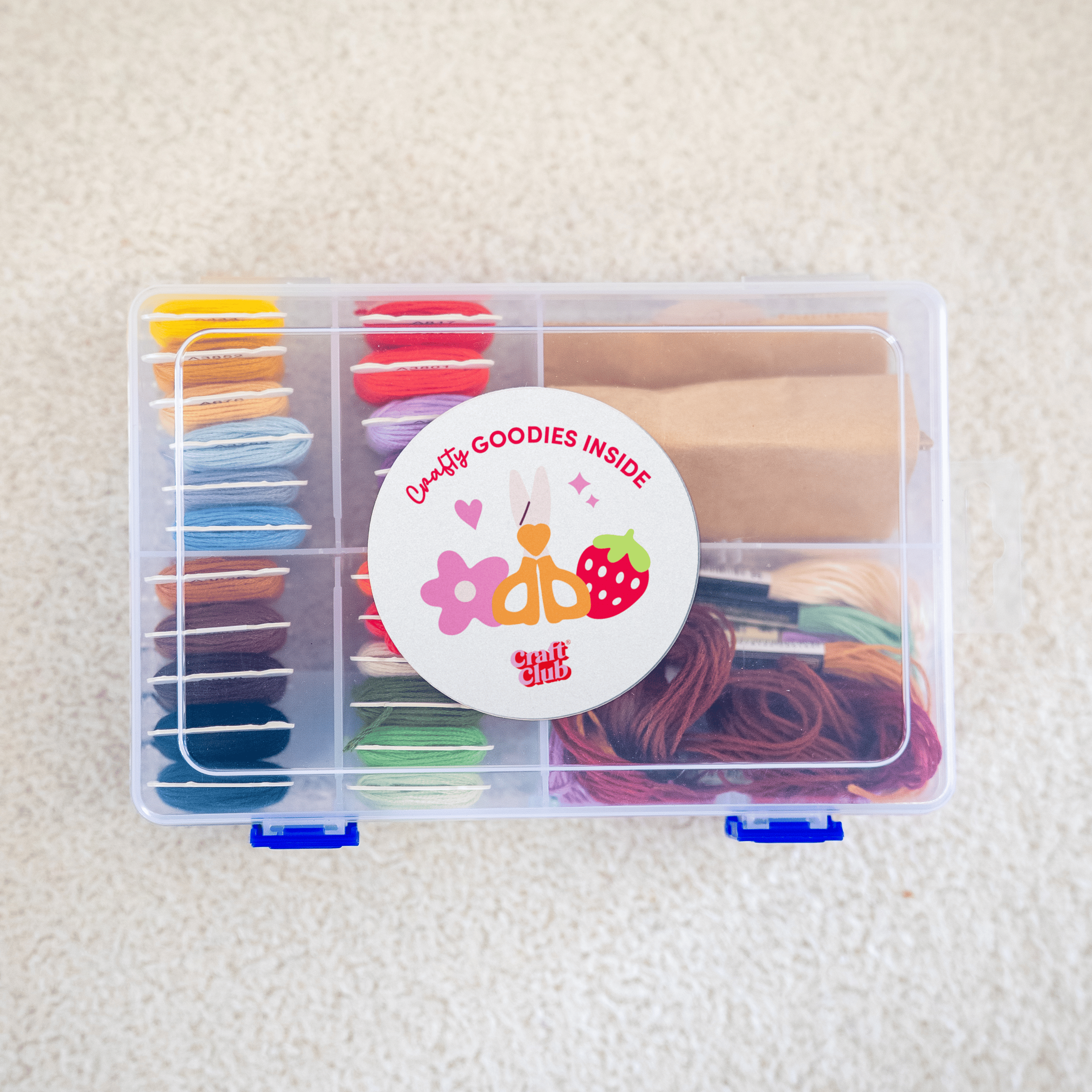 Craft Club Co Craft Supplies Storage Container