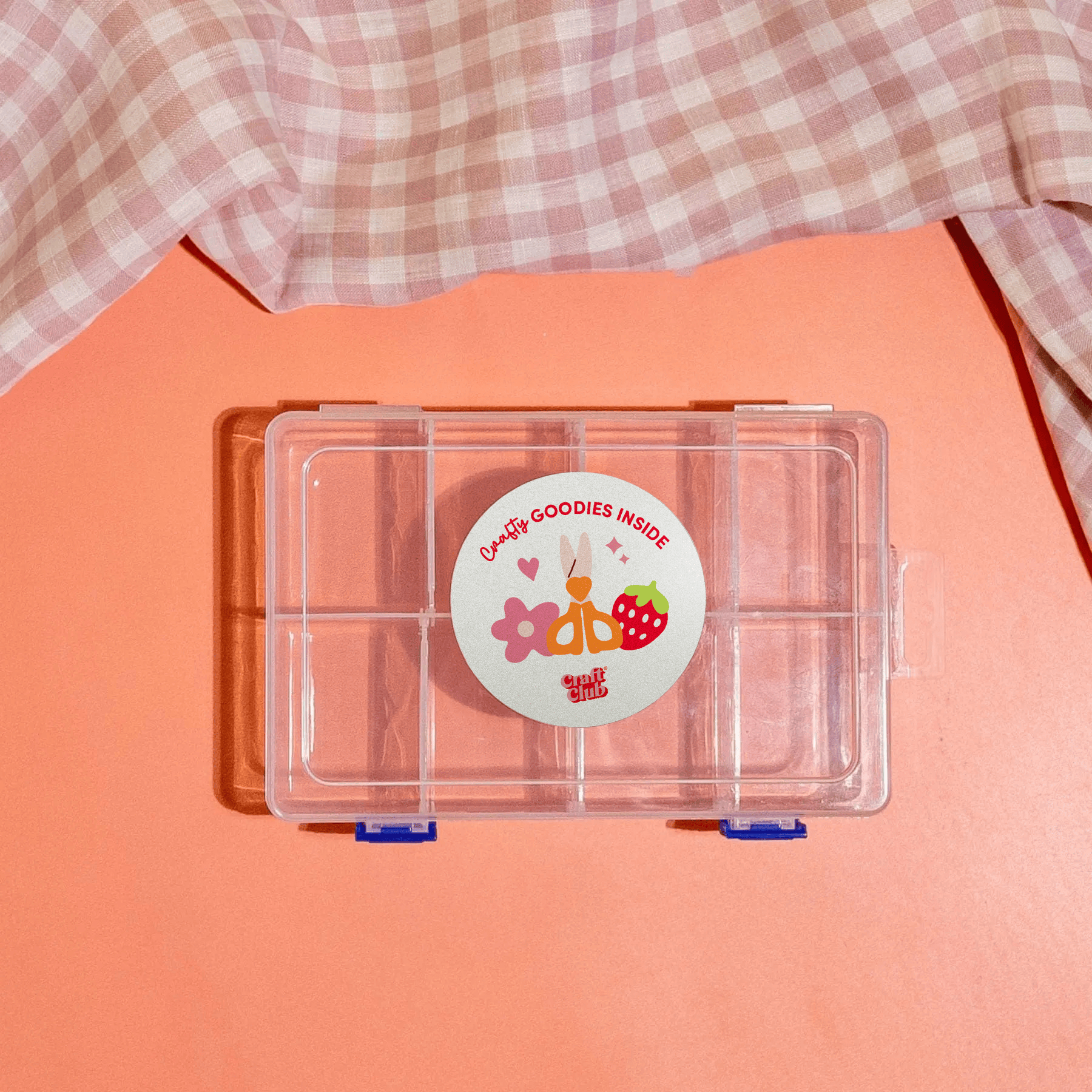 Craft Club Co Craft Supplies Storage Container