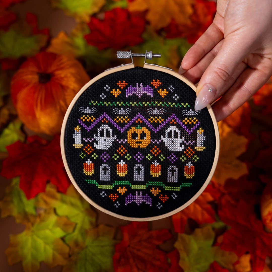 Craft Club Co GRAVEYARD EXPRESS Cross Stitch Kit