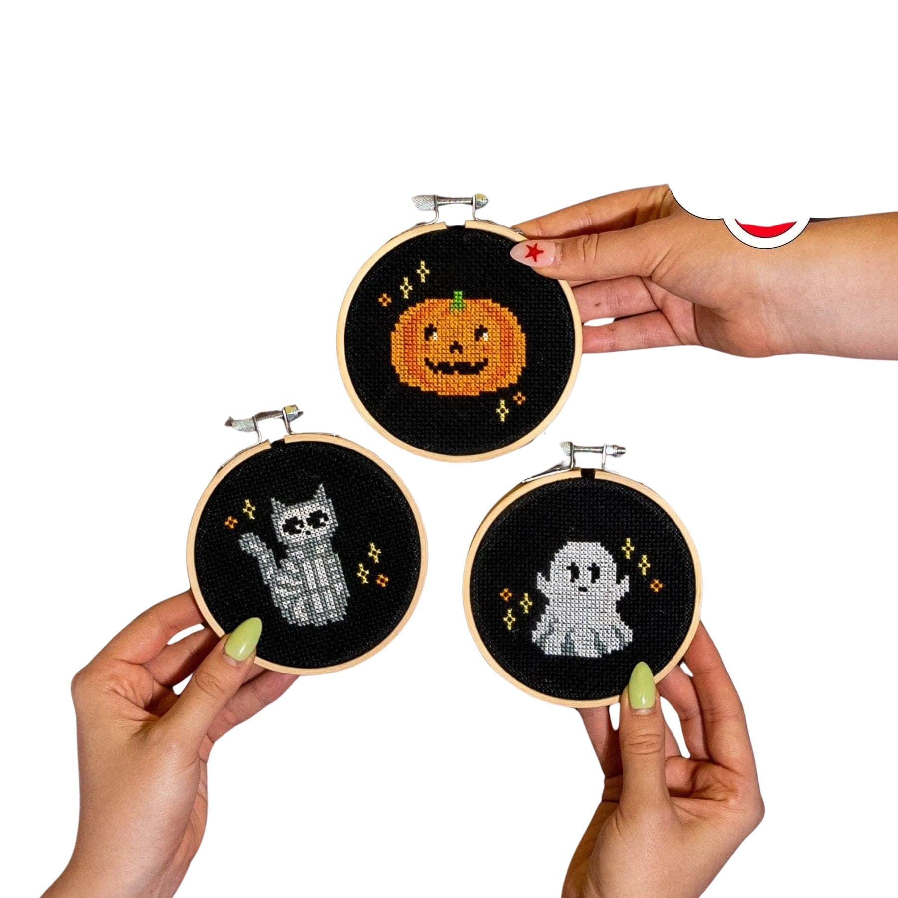 Craft Club Co HALLOWEEN MINIS Cross Stitch Kit