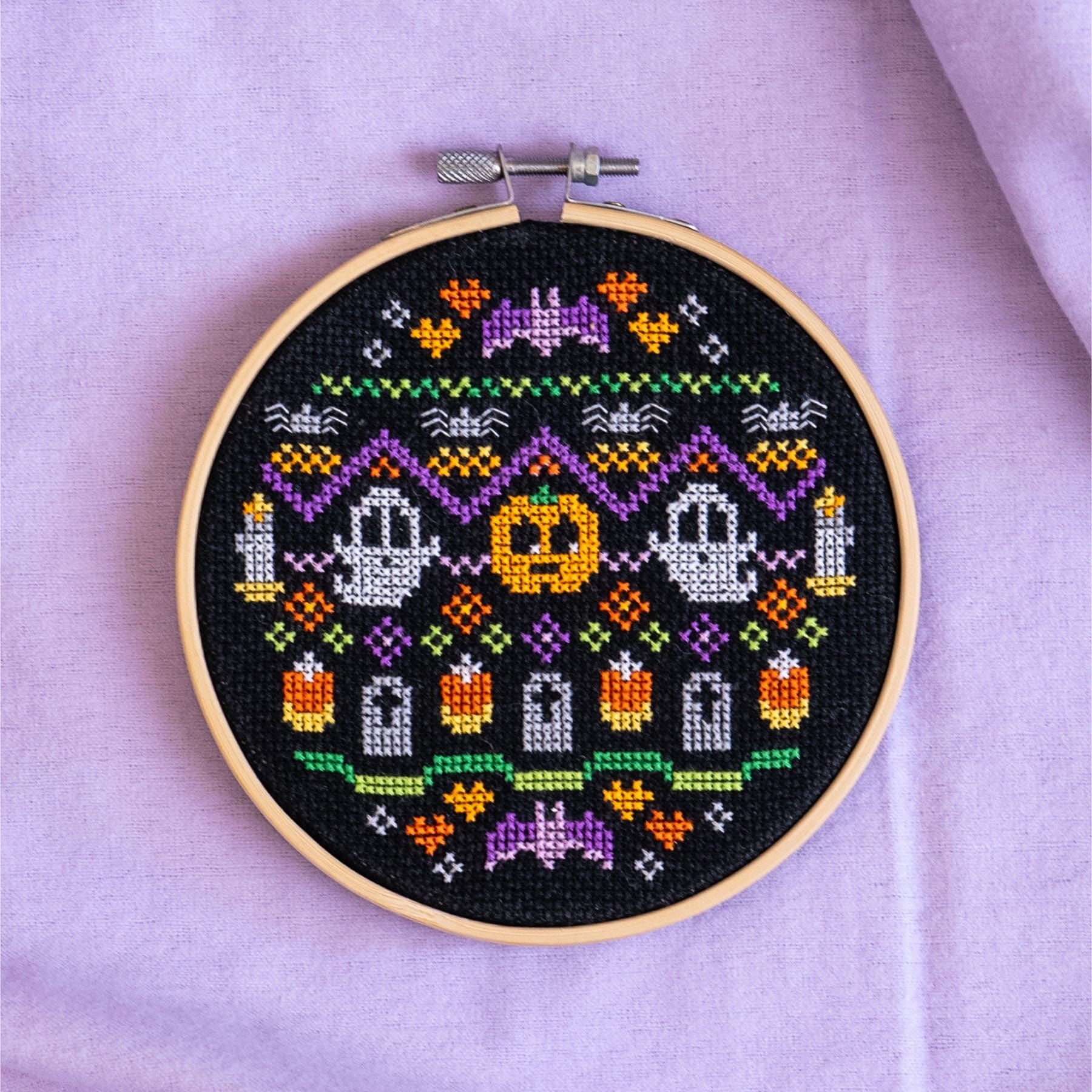 Craft Club Co HALLOWEEN PARTY Cross Stitch Kit