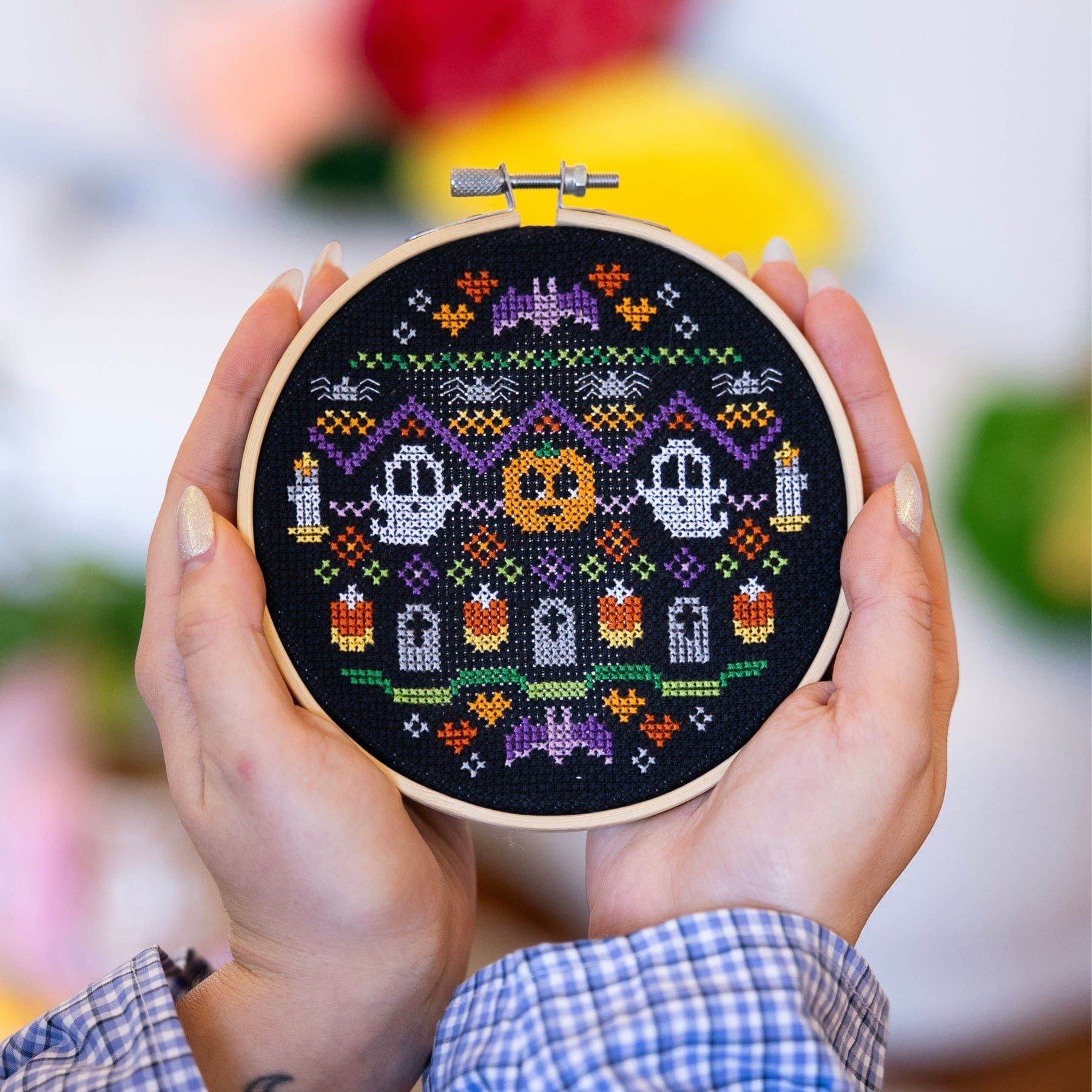 Craft Club Co HALLOWEEN PARTY Cross Stitch Kit