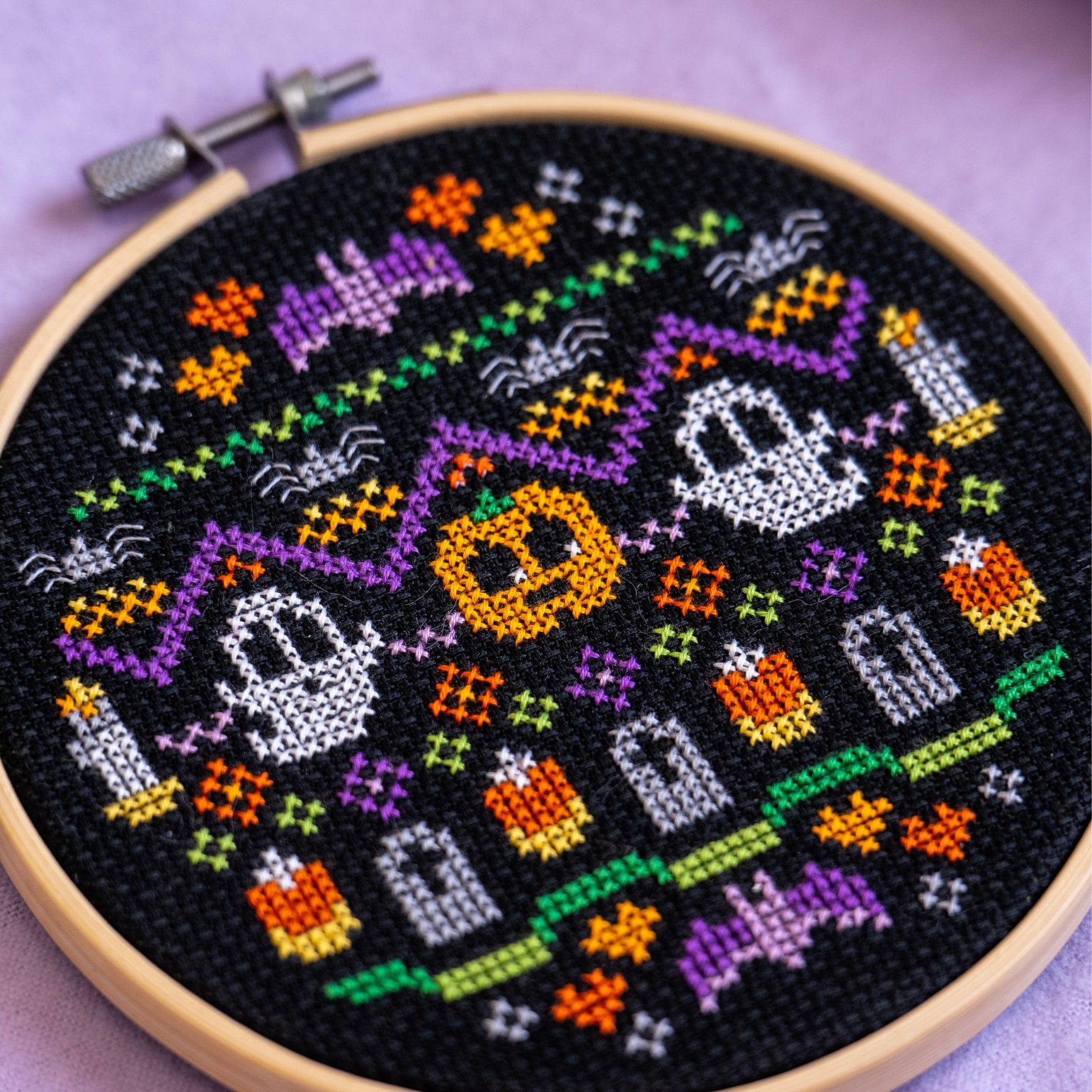 Craft Club Co HALLOWEEN PARTY Cross Stitch Kit