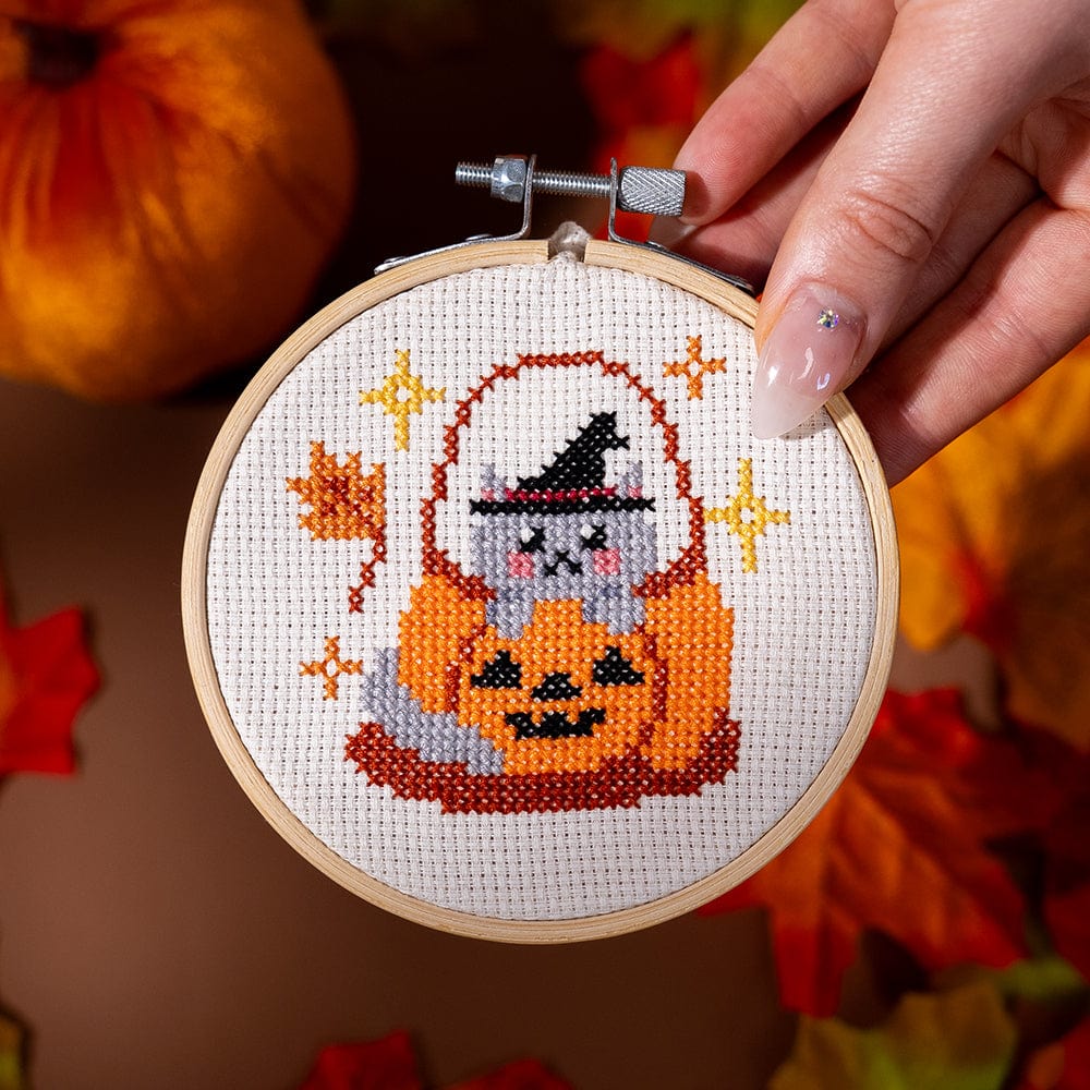 Craft Club Co TRICK OR TREAT MINIS Cross Stitch Kit